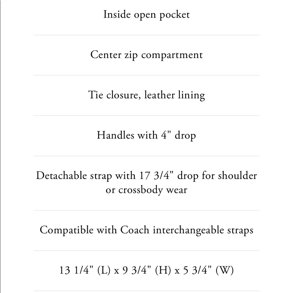Coach 1941 Cooper Handbag - Picture 6 of 6